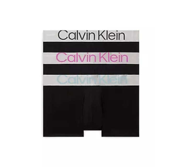 Pánska spodná bielizeň LOW RISE TRUNK 3PK 000NB3074AMHQ - Calvin Klein
