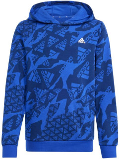 Mikina adidas Essentials Allover Print HD Jr IS2555