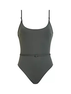 Dámske jednodielne plavky ONE PIECE KW0KW02410PM8 - Calvin Klein