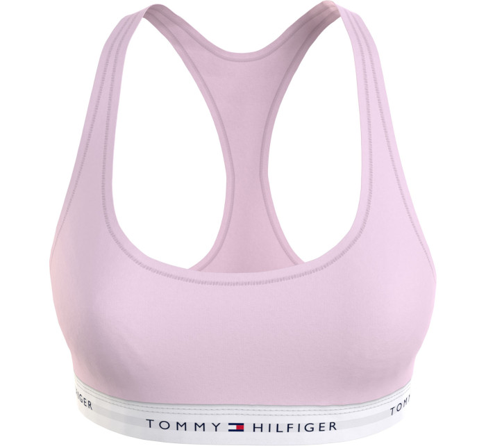 Dámska podprsenka TOMMY ICONS UNLINED BRALETTE UW0UW03820TOG svetlo ružová - Tommy Hilfiger