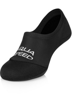 AQUA SPEED Neo Black Pattern 07 plavecké ponožky