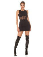 Sexy Party Minidress with mesh details