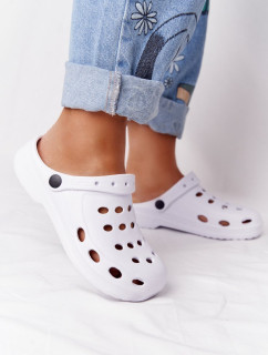 Dámske šľapky Crocs Slip-on White Foam EVA