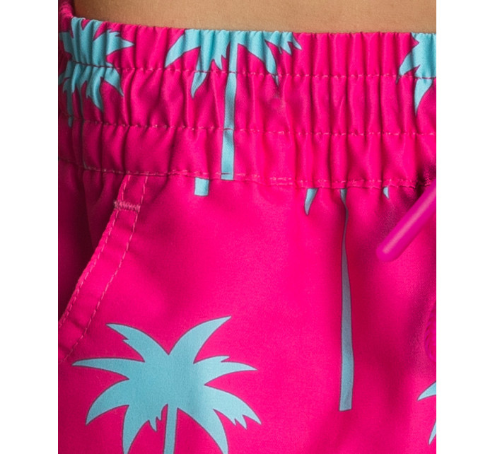 Dámske plážové šortky ATLANTIC - ružové