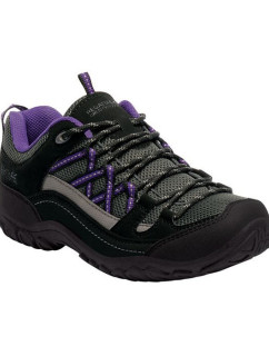 Dámska treková obuv RWF468 black-grey-purple - Regatta