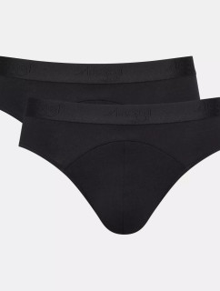 Pánske nohavičky EVER Soft Brief 2P - BLACK - čierna 0004 - SLOGGI