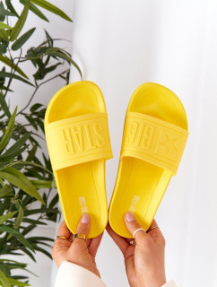 Women's Slippers Big Star HH274A040 Yellow