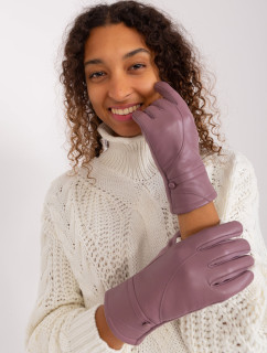 Fialové elegantné dotykové rukavice