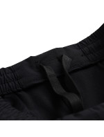 Detské nohavice s odnímateľnými nohavicami ALPINE PRO NESCO čierne