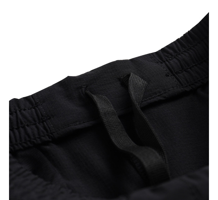 Detské nohavice s odnímateľnými nohavicami ALPINE PRO NESCO čierne