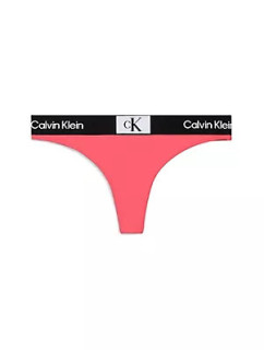 Dámské plavky Spodní díl THONG KW0KW02352TBK - Calvin Klein