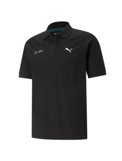 Pánske polo tričko Mercedes F1 M 599614-01 čierne - Puma