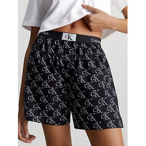 Spodní prádlo Dámské pyžamo S/S SHORT SET 000QS7180ELOC - Calvin Klein