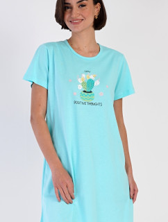 Dámska nočná košeľa s krátkym rukávom Cactus