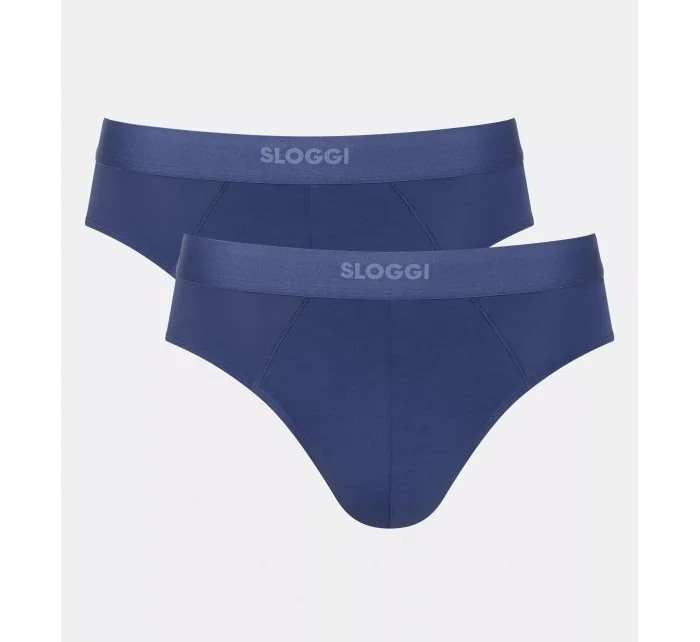 Pánske nohavičky EVER Ease Brief 2P - neznáme - tmavomodré 6312 - SLOGGI