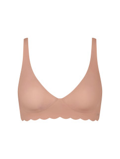 Dámska podprsenka ZERO Microfibre 2.0 Soft bra - CAMEO BROWN - sv. hnedá 00ME - SLOGGI