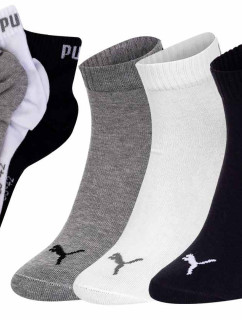 Puma 3Pack ponožky 906978 Grey/White/Black