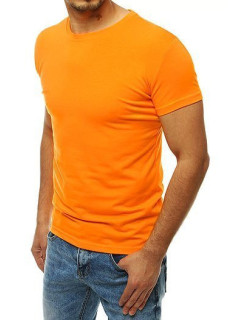 Jasne oranžové pánske tričko RX4190