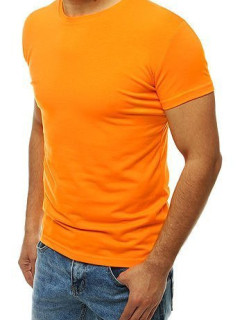 Jasne oranžové pánske tričko RX4190