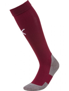 Pánské fotbalové ponožky Liga Socks Core 703441 09 bordó - Puma