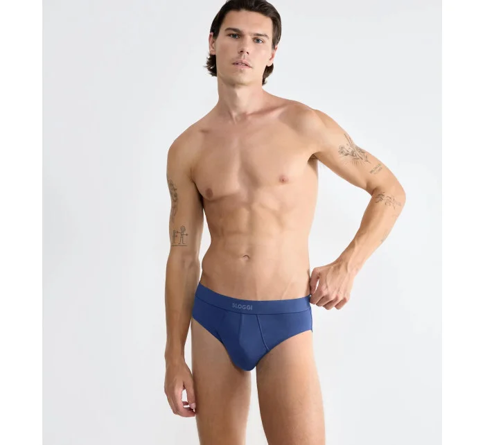 Pánske nohavičky EVER Ease Brief 2P - neznáme - tmavomodré 6312 - SLOGGI