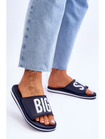 Dámske papuče Big Star Classic navy blue