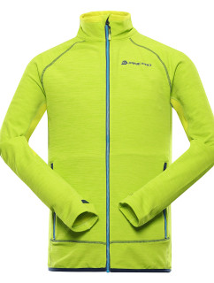 Pánská rychleschnoucí mikina ALPINE PRO ONNEC lime green