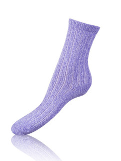 Dámské ponožky model 18882202 SOFT SOCKS  fialová - Bellinda