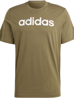 Tričko adidas Essentials Single Jersey s lineárnym vyšívaným logom M IC9280