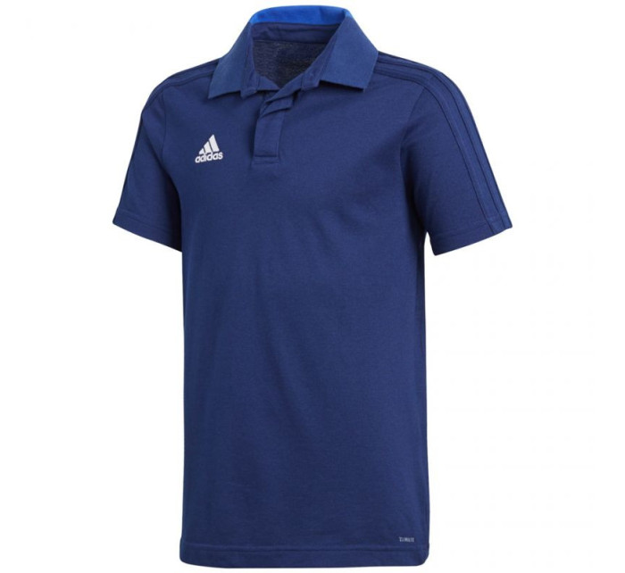 Detské bavlnené polo tričko Condivo 18 Jr CF4368 - Adidas