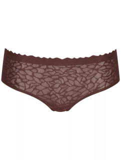 Bokové nohavičky Zero Feel Lace 2.0 Hipster - EBONY BROWN - hnedá 6231 - SLOGGI