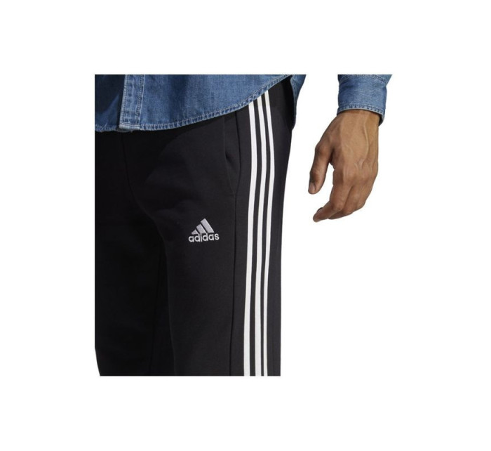 Nohavice adidas Essentials French Terry Tapered Cuff 3-Stripes M HA4337
