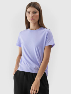 Dámské tričko z organické bavlny model 19069985 fialové - 4F