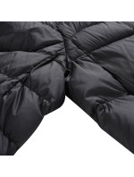 Pánska zimná páperová bunda s dwr ALPINE PRO ROGIT čierna