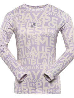 Dámské rychleschnoucí triko ALPINE PRO LOUSA pastel lilac varianta pb