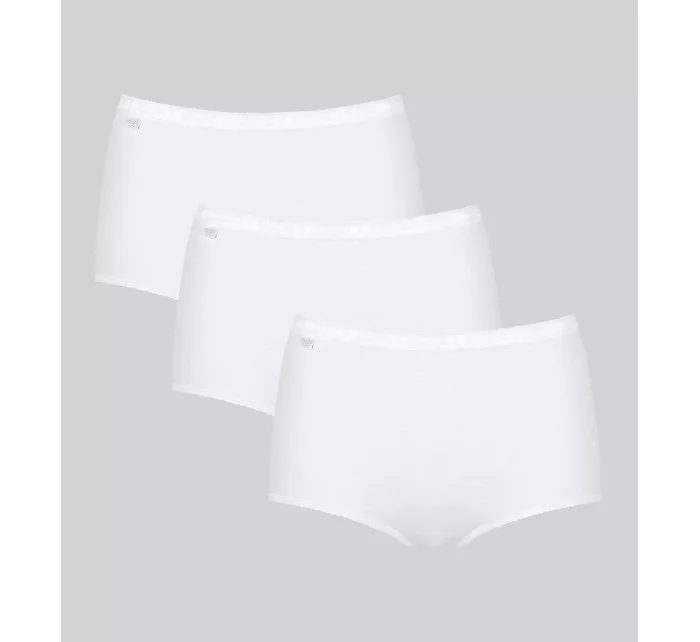 Dámske nohavičky loggi Basic+ Maxi 3P biele