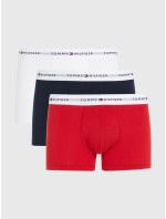 Pánske boxerky 3-PACK UM0UM02761 0UB black/white/red - Tommy Hilfiger