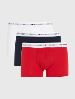 Pánske boxerky 3-PACK UM0UM02761 0UB black/white/red - Tommy Hilfiger