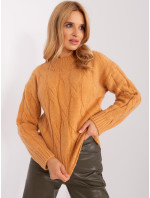 Ťaví káblový pletený sveter
