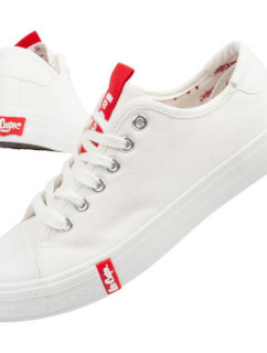 Dámské sportovní boty W model 20275037 Bílá s červenou - Lee Cooper