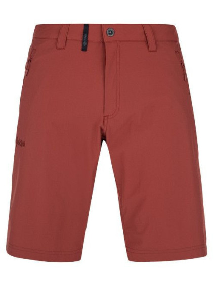 Pánske outdoorové šortky Morton-m dark red - Kilpi