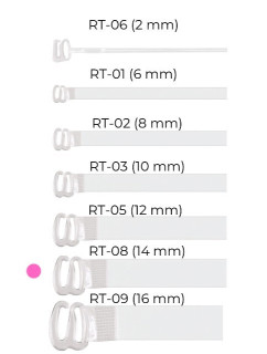 Silikónové ramienka Julimex RT 08 14mm