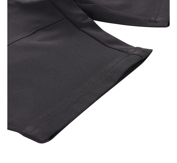 Detské softshellové šortky ALPINE PRO BAKO black