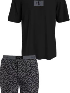 Spodní prádlo Pánské pyžamo S/S SHORT SET model 20086083 - Calvin Klein