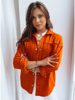 Dámska košeľová bunda CALIFORNICATION orange Dstreet TY3523