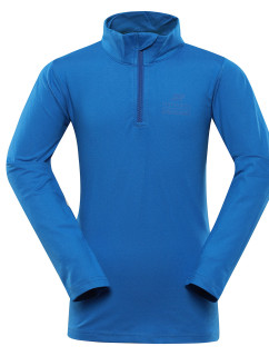 Dětské rychleschnoucí triko ALPINE PRO STANSO electric blue lemonade