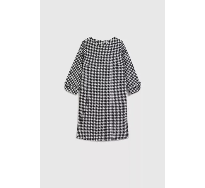 Houndstooth šaty
