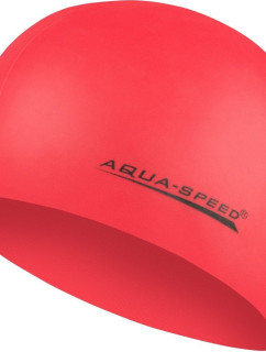 AQUA SPEED Plavecká čepice Mega Red Pattern 31