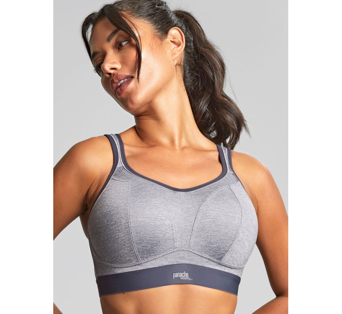 Športová podprsenka Non Wired Bra charcoal marl 7341B