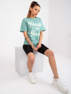 T shirt FA TS model 20127614 mietowy - FPrice